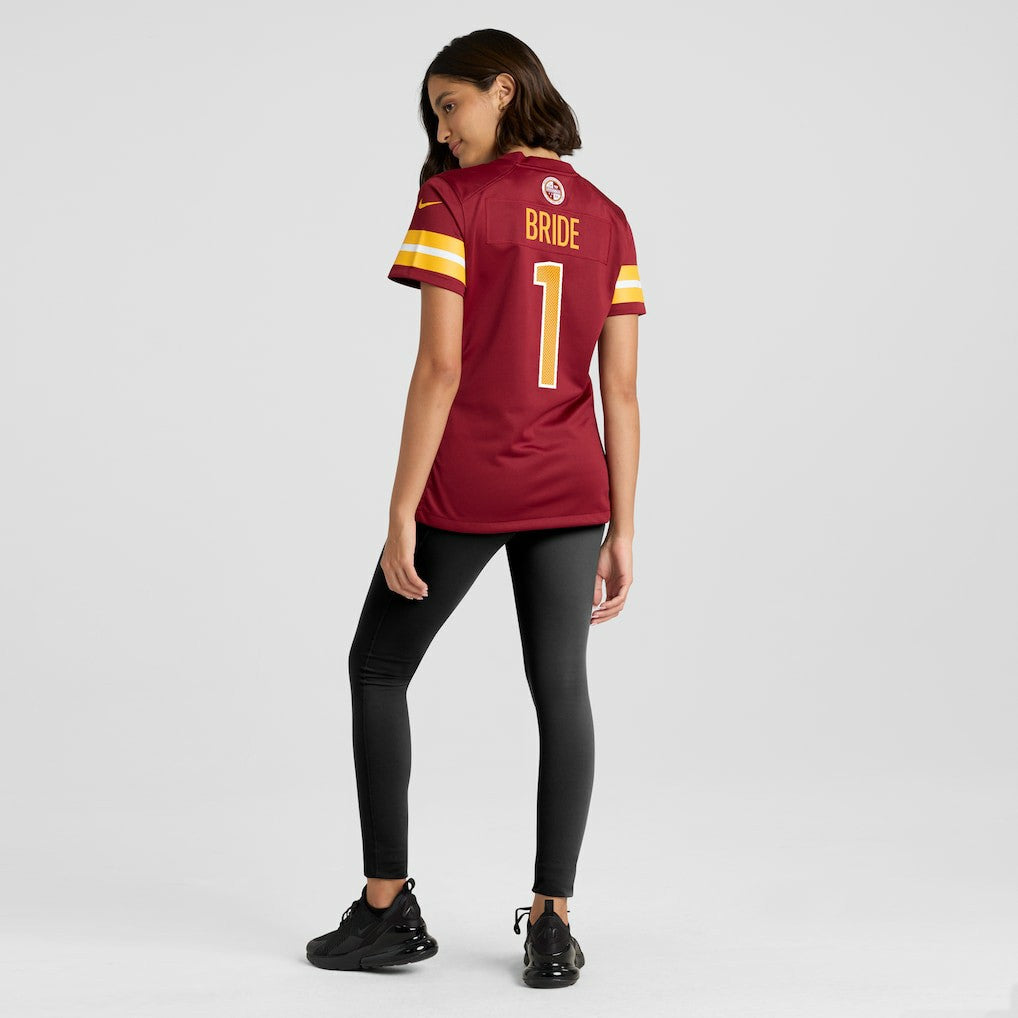 Washington Commanders Nike Number 1 Bride  Women's Game Jersey