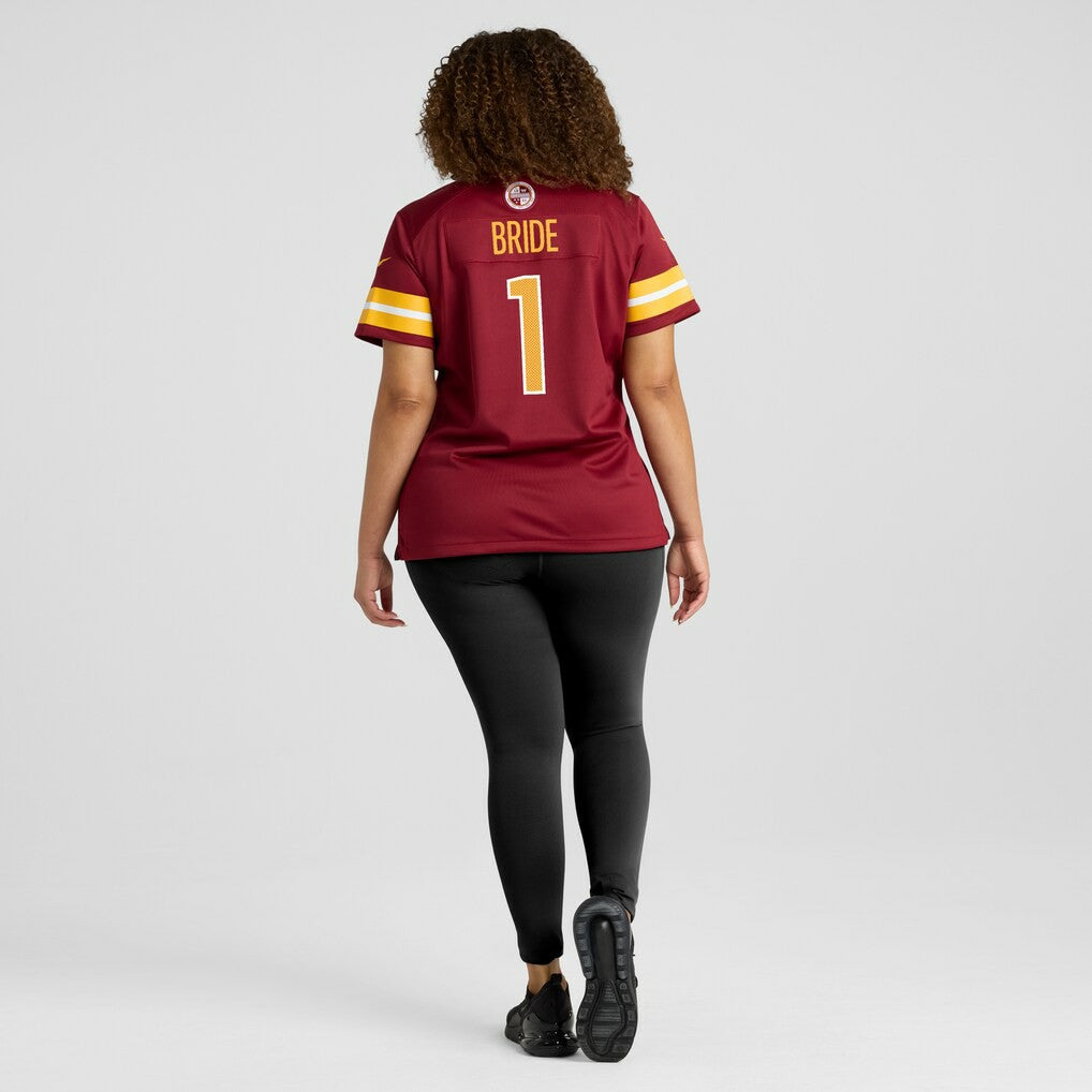 Washington Commanders Nike Number 1 Bride  Women's Game Jersey