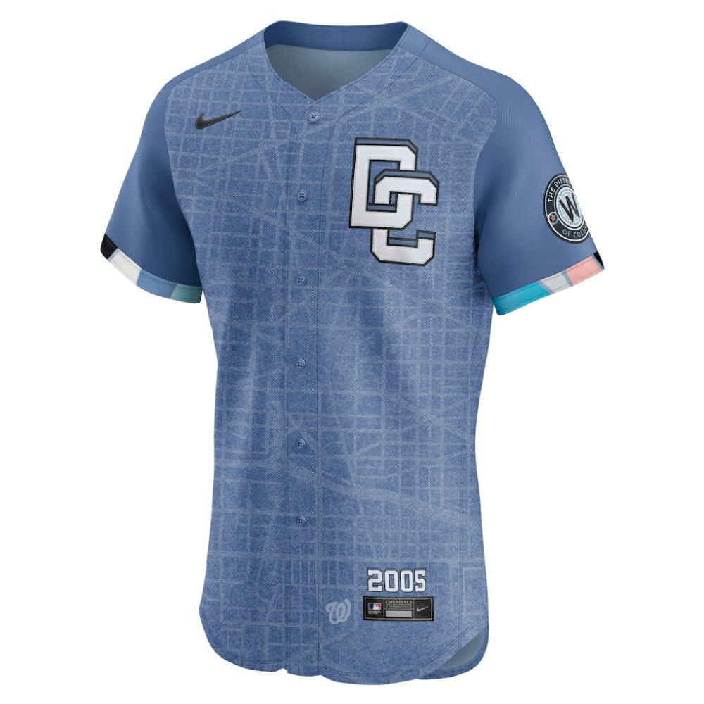Washington Nationals Nike 2025 City Connect Elite Jersey | MLB On Sale