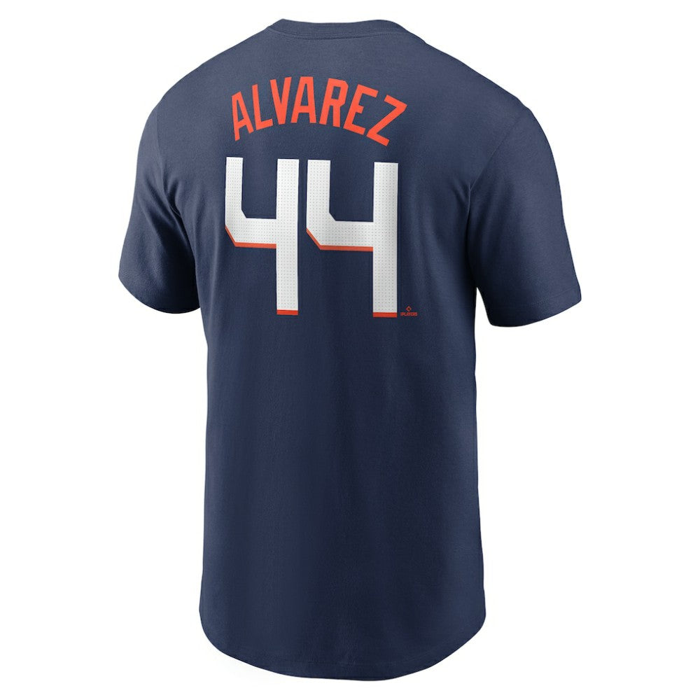 Yordan Alvarez Houston Astros Nike 2025 City Connect Fuse Name & Number T-Shirt | MLB Outlet