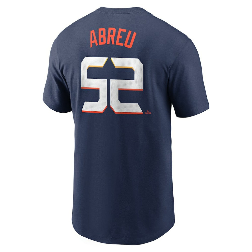 Bryan Abreu Houston Astros Nike 2025 City Connect Fuse Name & Number T-Shirt | MLB Near me