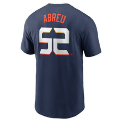 Bryan Abreu Houston Astros Nike 2025 City Connect Fuse Name & Number T-Shirt | MLB Near me