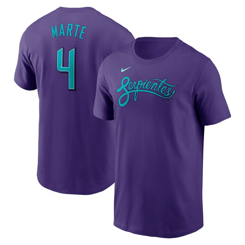 Ketel Marte Arizona Diamondbacks Nike 2025 City Connect Fuse Name & Number T-Shirt | MLB Shop