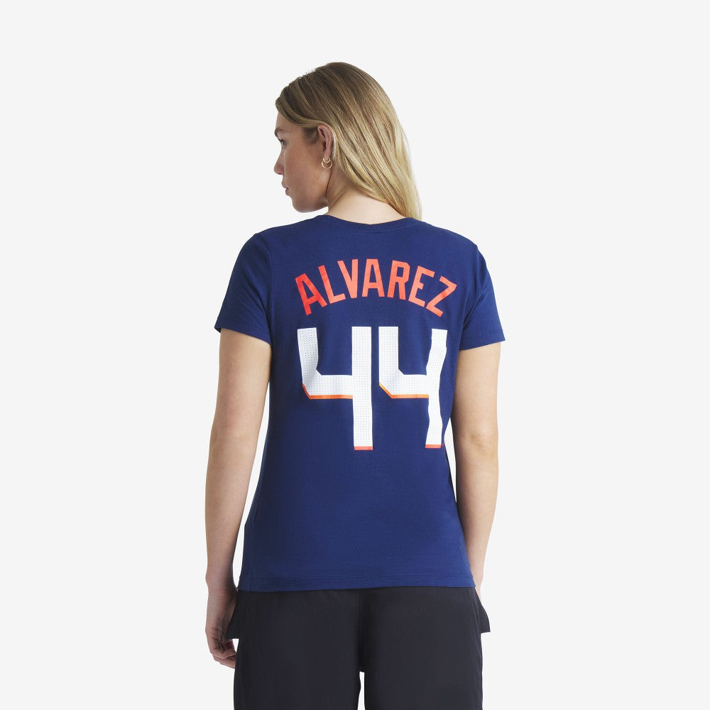 Yordan Alvarez Houston Astros Nike Women's 2025 City Connect Fuse Name & Number T-Shirt | MLB Discount