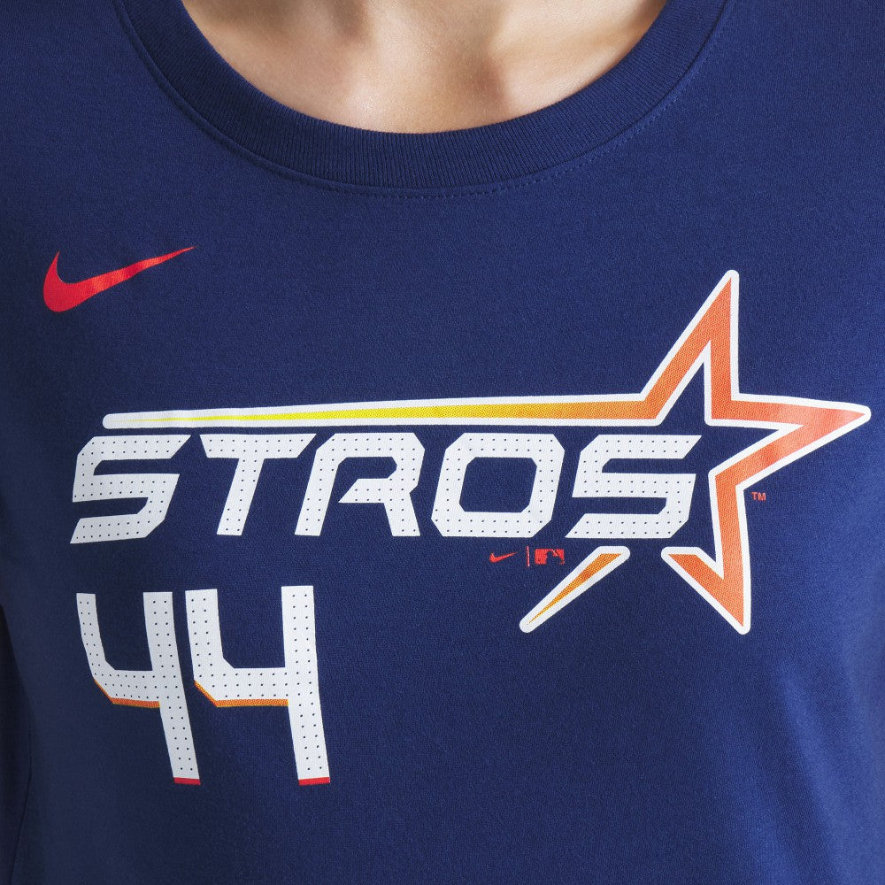 Yordan Alvarez Houston Astros Nike Women's 2025 City Connect Fuse Name & Number T-Shirt | MLB Discount