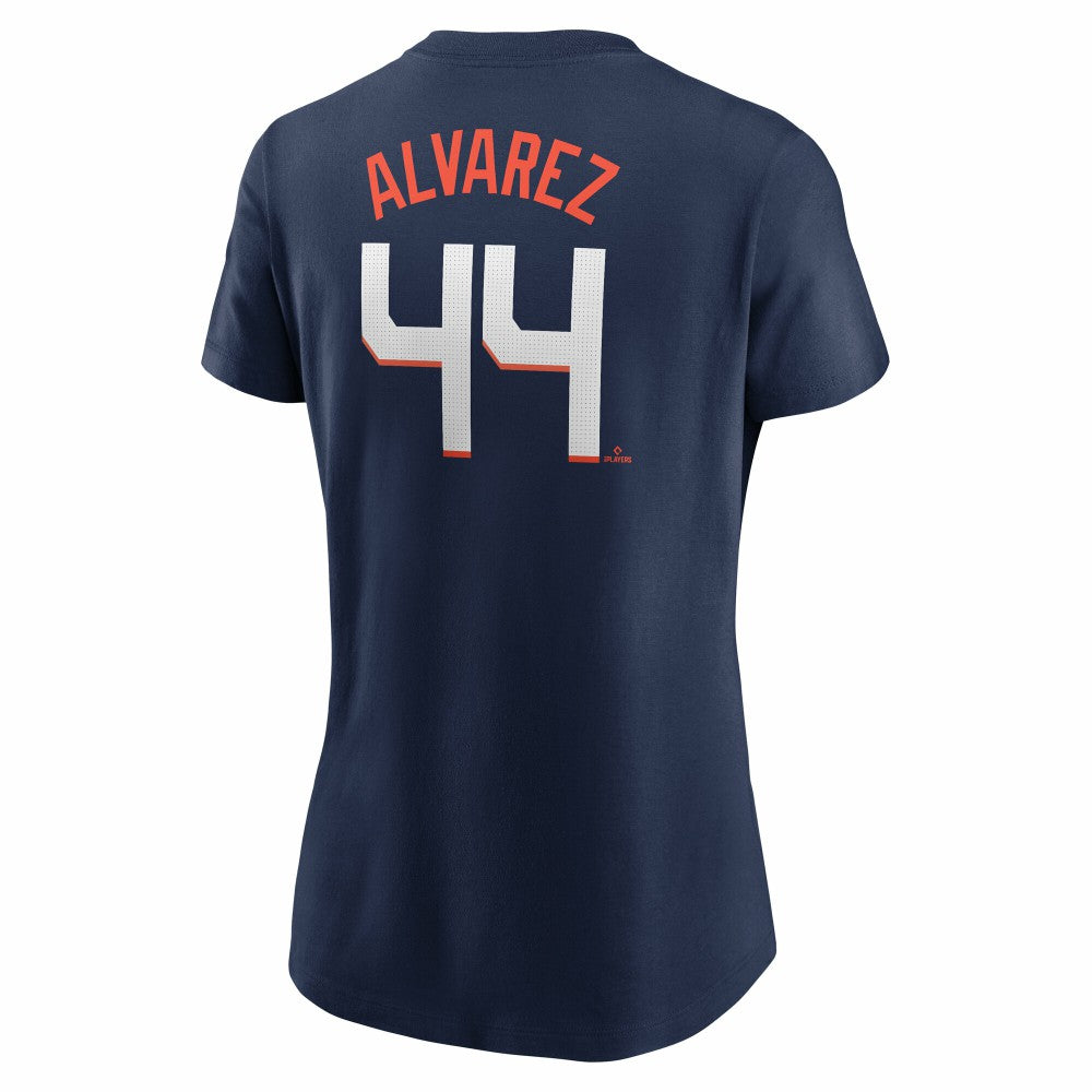 Yordan Alvarez Houston Astros Nike Women's 2025 City Connect Fuse Name & Number T-Shirt | MLB Discount