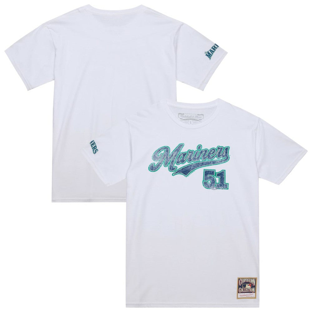 Ichiro Suzuki Seattle Mariners Mitchell & Ness Cooperstown Collection Player T-Shirt | MLB Outlet