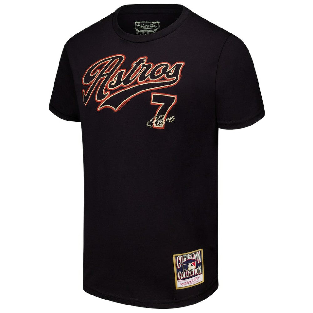 Craig Biggio Houston Astros Mitchell & Ness Cooperstown Collection Player T-Shirt | MLB Shop