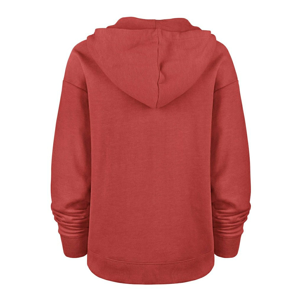 San Francisco 49ers 47 brand '47 Women's Plus Size Clarity Kennedy Pullover Hoodie