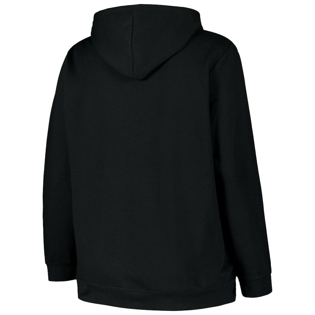 Cincinnati Bengals 47 brand '47 Women's Plus Size Clarity Kennedy Pullover Hoodie
