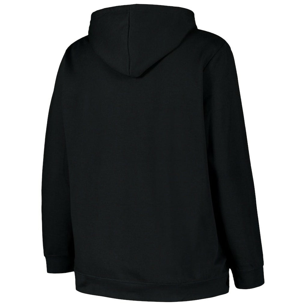 Cincinnati Bengals 47 brand '47 Women's Plus Size Clarity Kennedy Pullover Hoodie