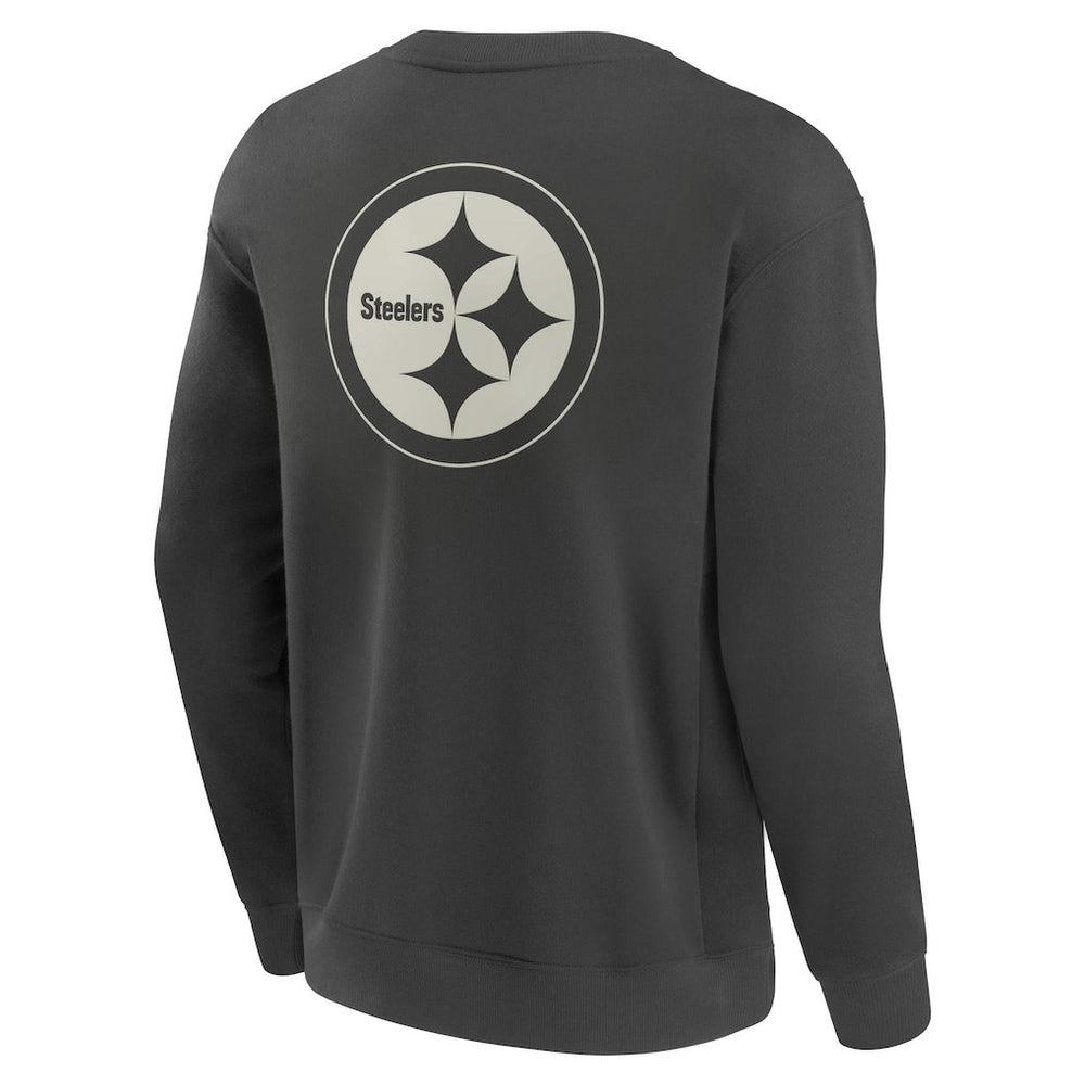 Pittsburgh Steelers Fanatics Elements Future Ground Lettering Pullover Sweatshirt