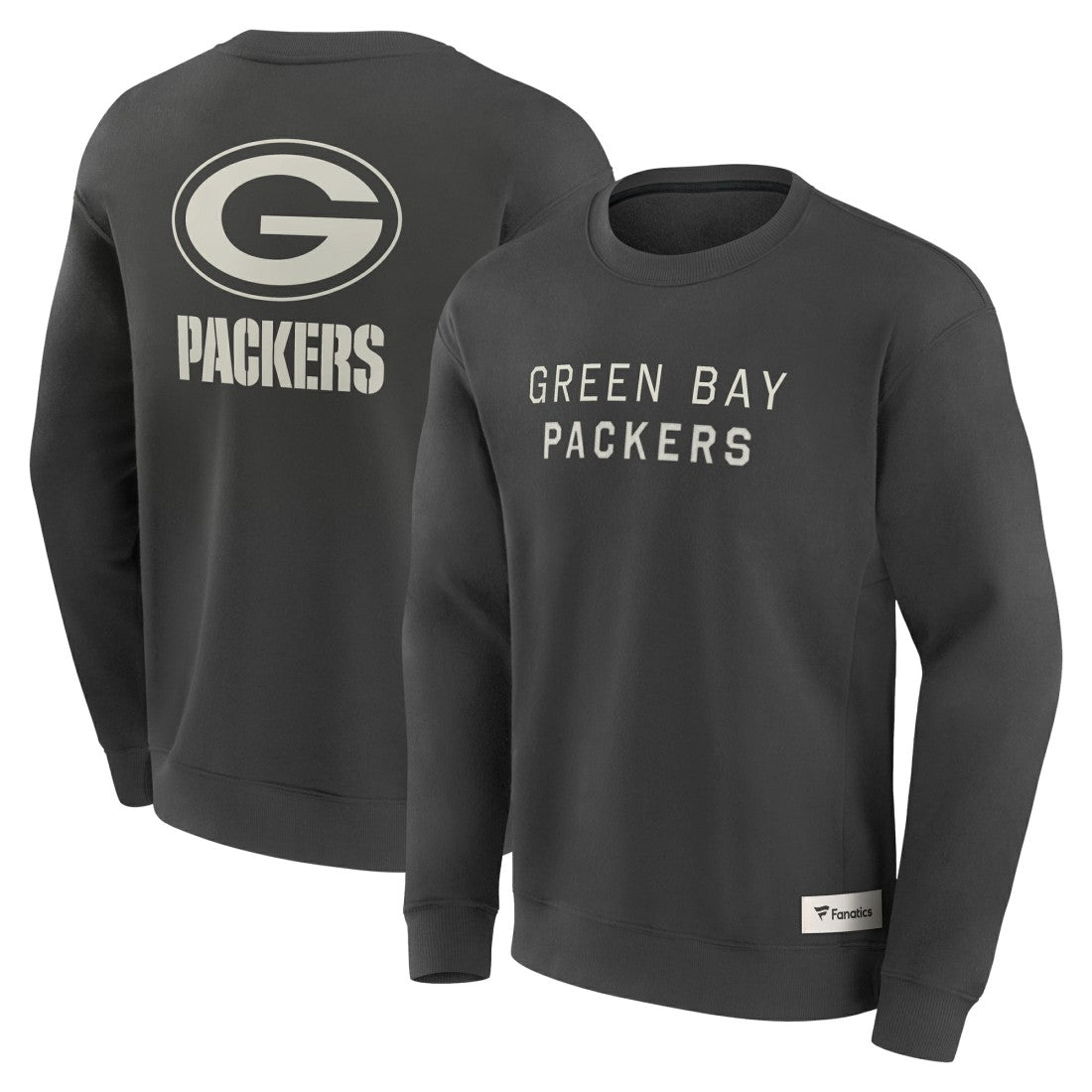 Green Bay Packers Fanatics Elements Future Ground Lettering Pullover Sweatshirt