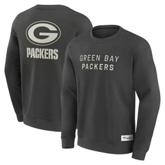 Green Bay Packers Fanatics Elements Future Ground Lettering Pullover Sweatshirt