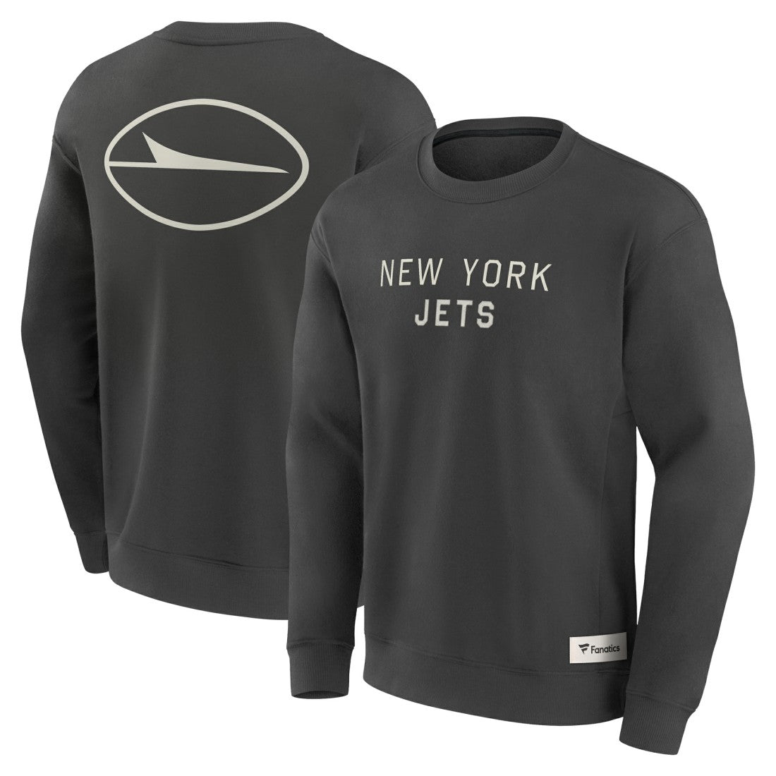 New York Jets Fanatics Elements Future Ground Lettering Pullover Sweatshirt