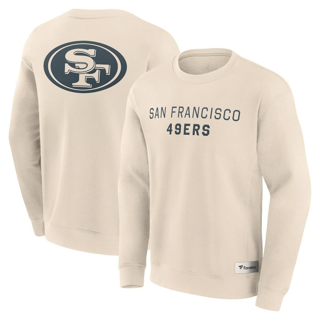 San Francisco 49ers Fanatics Elements Future Ground Lettering Pullover Sweatshirt