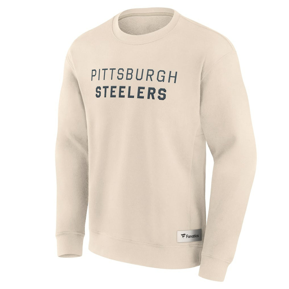 Pittsburgh Steelers Fanatics Elements Future Ground Lettering Pullover Sweatshirt