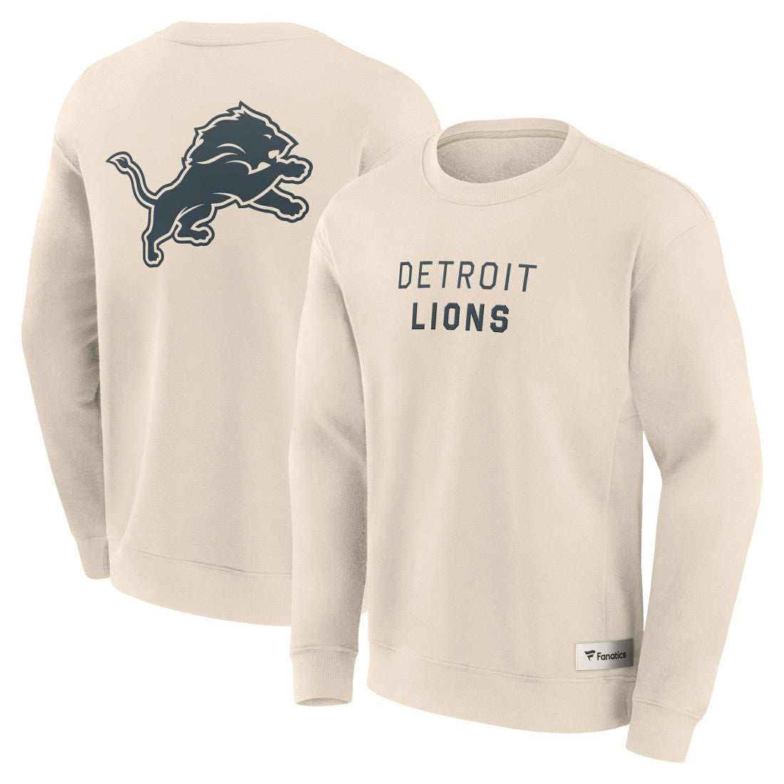 Detroit Lions Fanatics Elements Future Ground Lettering Pullover Sweatshirt