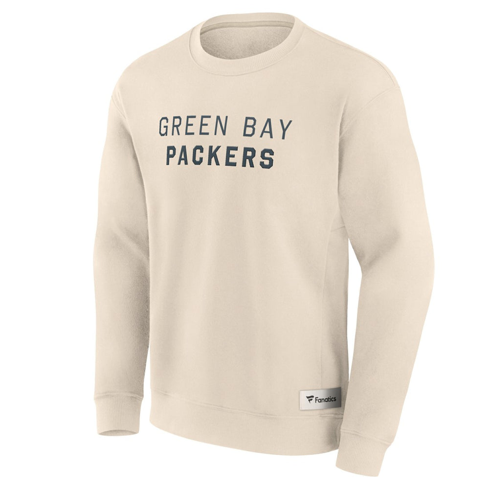 Green Bay Packers Fanatics Elements Future Ground Lettering Pullover Sweatshirt