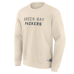 Green Bay Packers Fanatics Elements Future Ground Lettering Pullover Sweatshirt