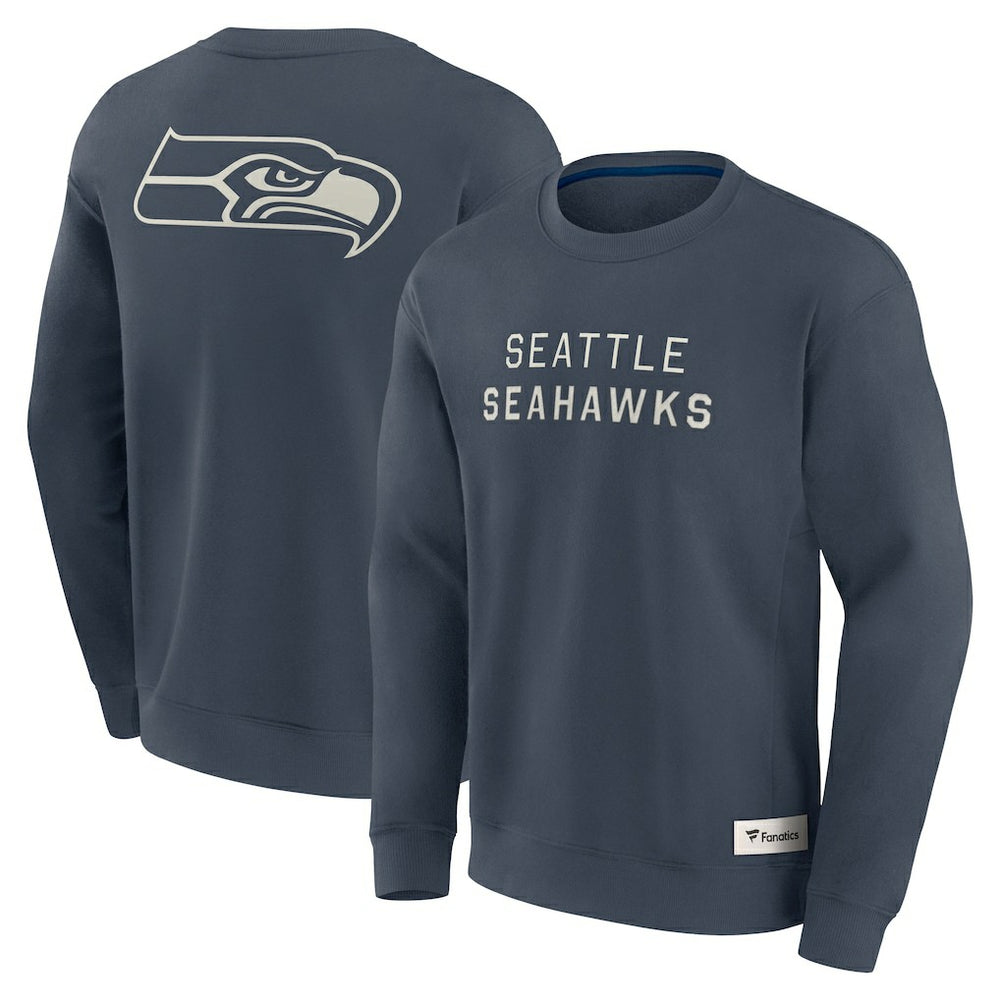 Seattle Seahawks Fanatics Elements Future Ground Lettering Pullover Sweatshirt