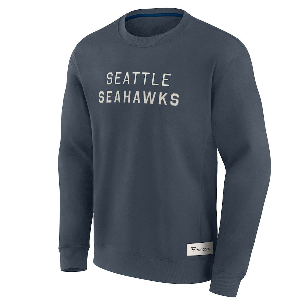 Seattle Seahawks Fanatics Elements Future Ground Lettering Pullover Sweatshirt