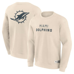 Miami Dolphins Fanatics Elements Future Ground Lettering Pullover Sweatshirt
