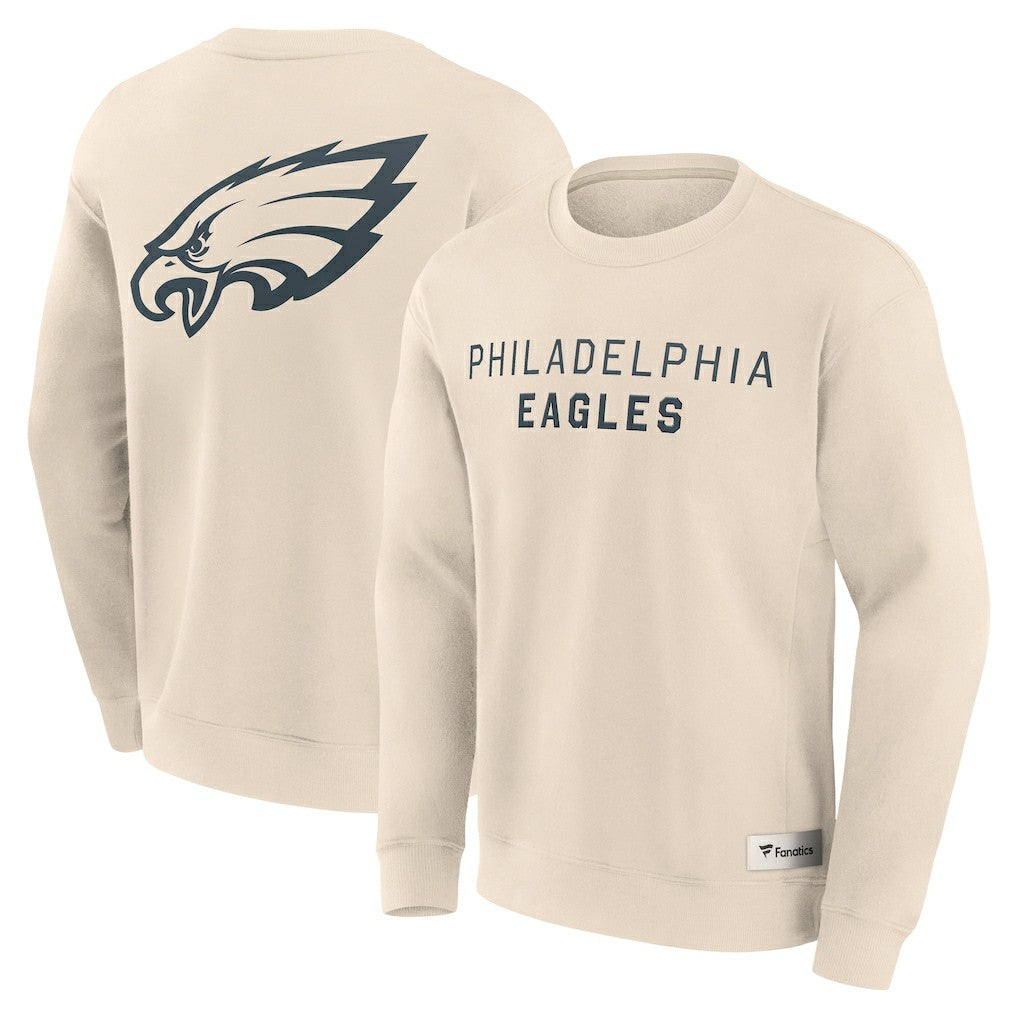 Philadelphia Eagles Fanatics Elements Future Ground Lettering Pullover Sweatshirt