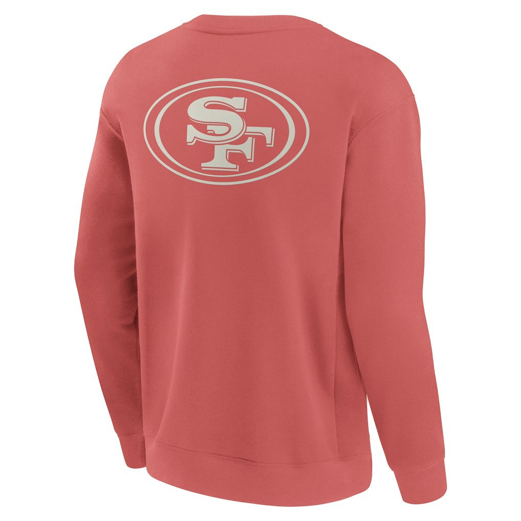 San Francisco 49ers Fanatics Elements Future Ground Lettering Pullover Sweatshirt