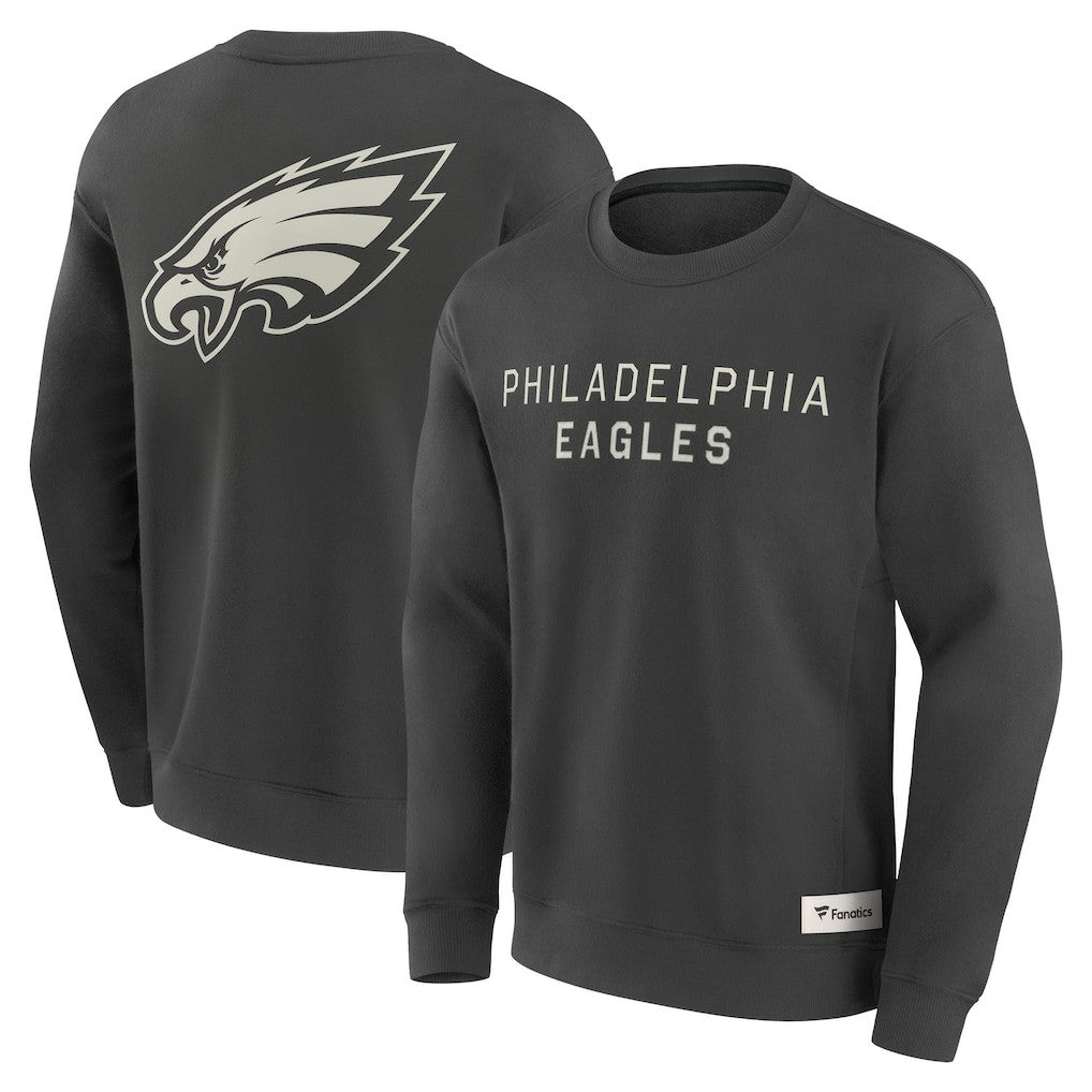 Philadelphia Eagles Fanatics Elements Future Ground Lettering Pullover Sweatshirt