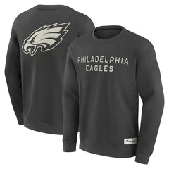 Philadelphia Eagles Fanatics Elements Future Ground Lettering Pullover Sweatshirt