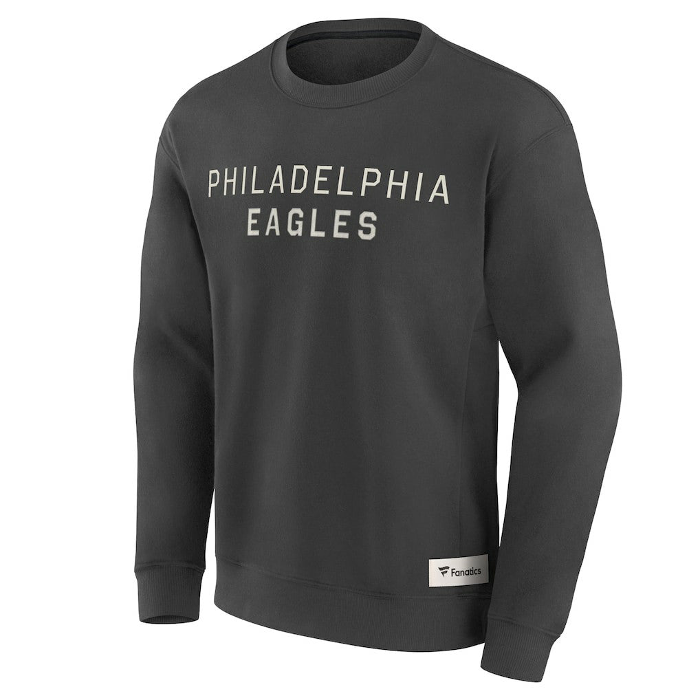 Philadelphia Eagles Fanatics Elements Future Ground Lettering Pullover Sweatshirt