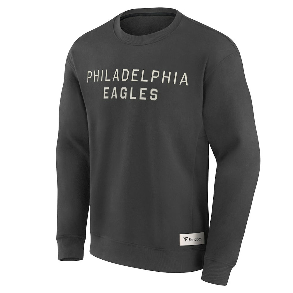 Philadelphia Eagles Fanatics Elements Future Ground Lettering Pullover Sweatshirt