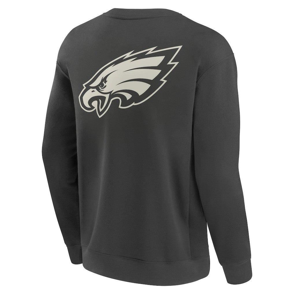 Philadelphia Eagles Fanatics Elements Future Ground Lettering Pullover Sweatshirt