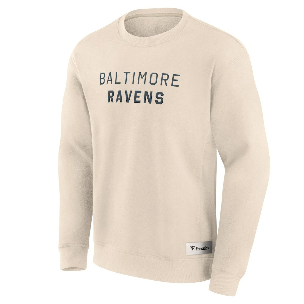Baltimore Ravens Fanatics Elements Future Ground Lettering Pullover Sweatshirt