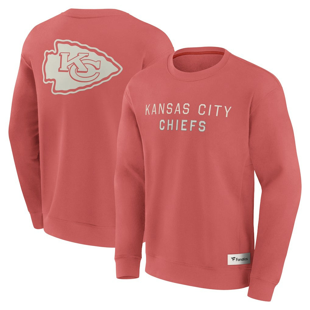 Kansas City Chiefs Fanatics Elements Future Ground Lettering Pullover Sweatshirt