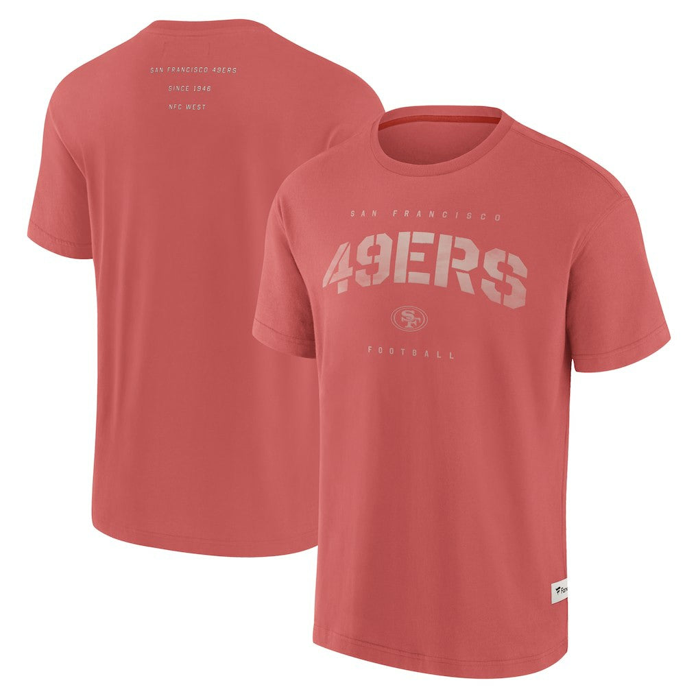 San Francisco 49ers Fanatics Elements Weathered Tonal Future Ground T-Shirt