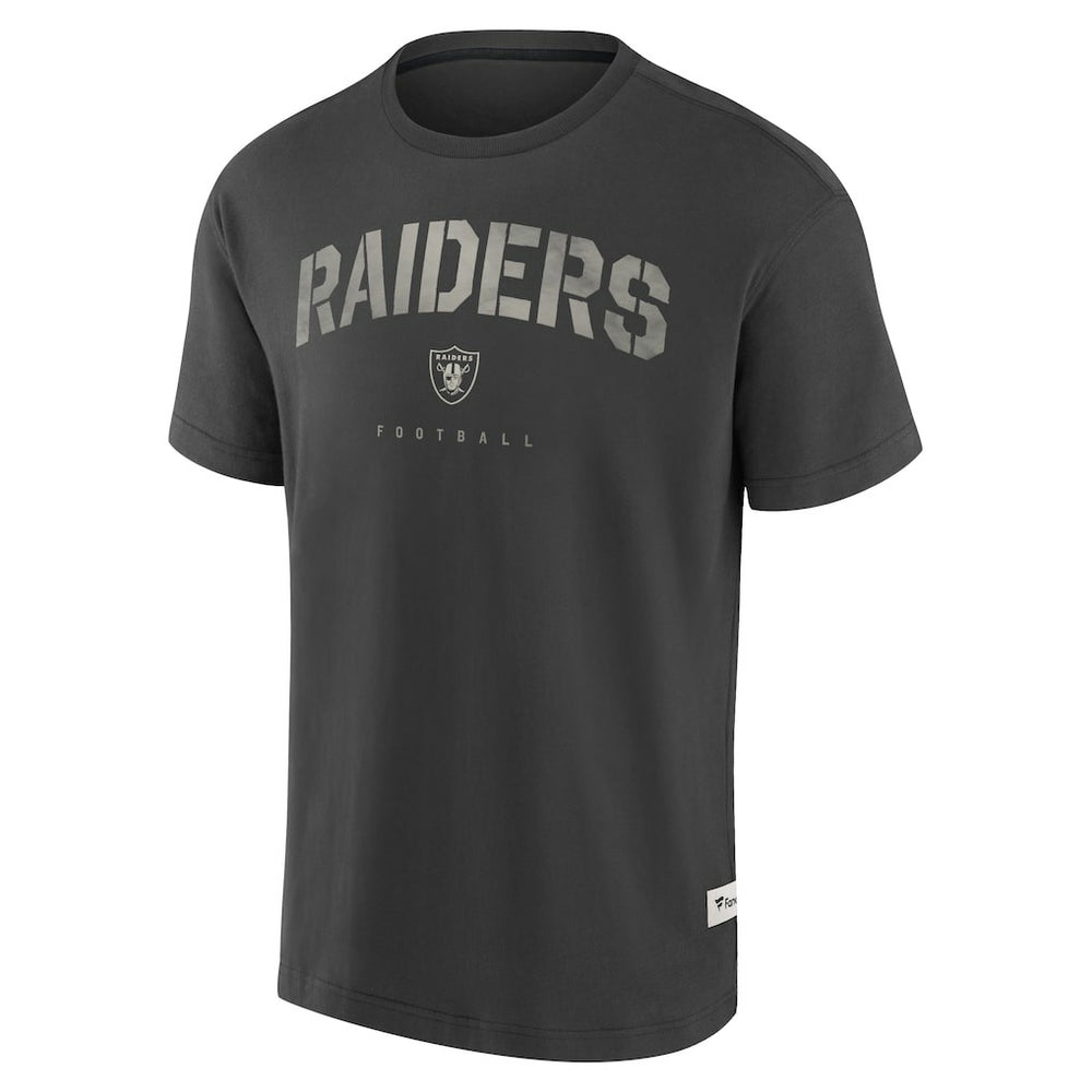 Las Vegas Raiders Fanatics Elements Weathered Tonal Future Ground T-Shirt