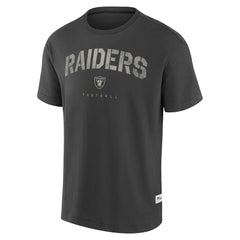 Las Vegas Raiders Fanatics Elements Weathered Tonal Future Ground T-Shirt
