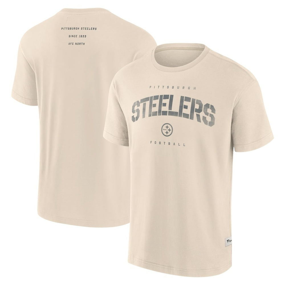 Pittsburgh Steelers Fanatics Elements Weathered Tonal Future Ground T-Shirt