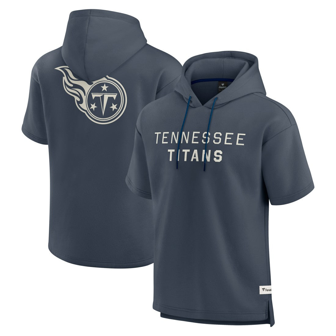 Tennessee Titans Fanatics Elements Future Ground Lettering Short Sleeve Pullover Hoodie