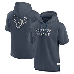 Houston Texans Fanatics Elements Future Ground Lettering Short Sleeve Pullover Hoodie