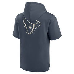 Houston Texans Fanatics Elements Future Ground Lettering Short Sleeve Pullover Hoodie