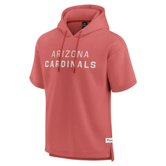 Arizona Cardinals Fanatics Elements Future Ground Lettering Short Sleeve Pullover Hoodie