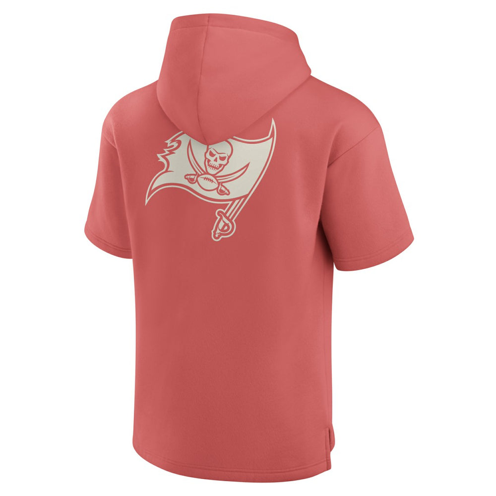 Tampa Bay Buccaneers Fanatics Elements Future Ground Lettering Short Sleeve Pullover Hoodie