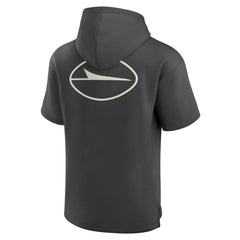 New York Jets Fanatics Elements Future Ground Lettering Short Sleeve Pullover Hoodie