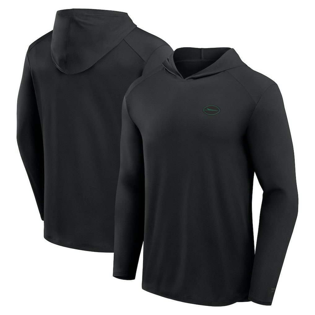 New York Jets Fanatics Front Office Power Mono Long Sleeve Hoodie T-Shirt