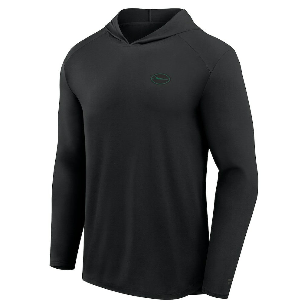 New York Jets Fanatics Front Office Power Mono Long Sleeve Hoodie T-Shirt