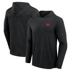 Kansas City Chiefs Fanatics Front Office Power Mono Long Sleeve Hoodie T-Shirt