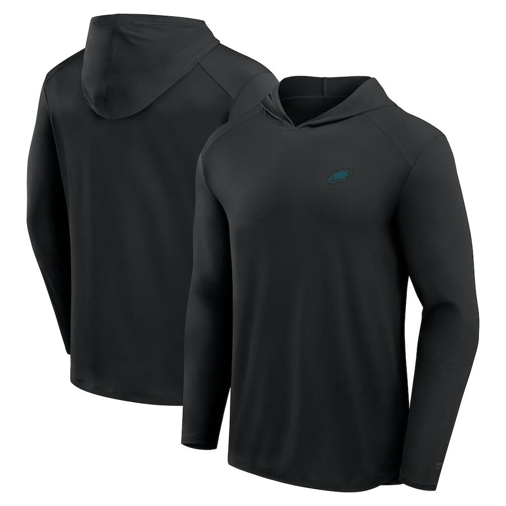 Philadelphia Eagles Fanatics Front Office Power Mono Long Sleeve Hoodie T-Shirt